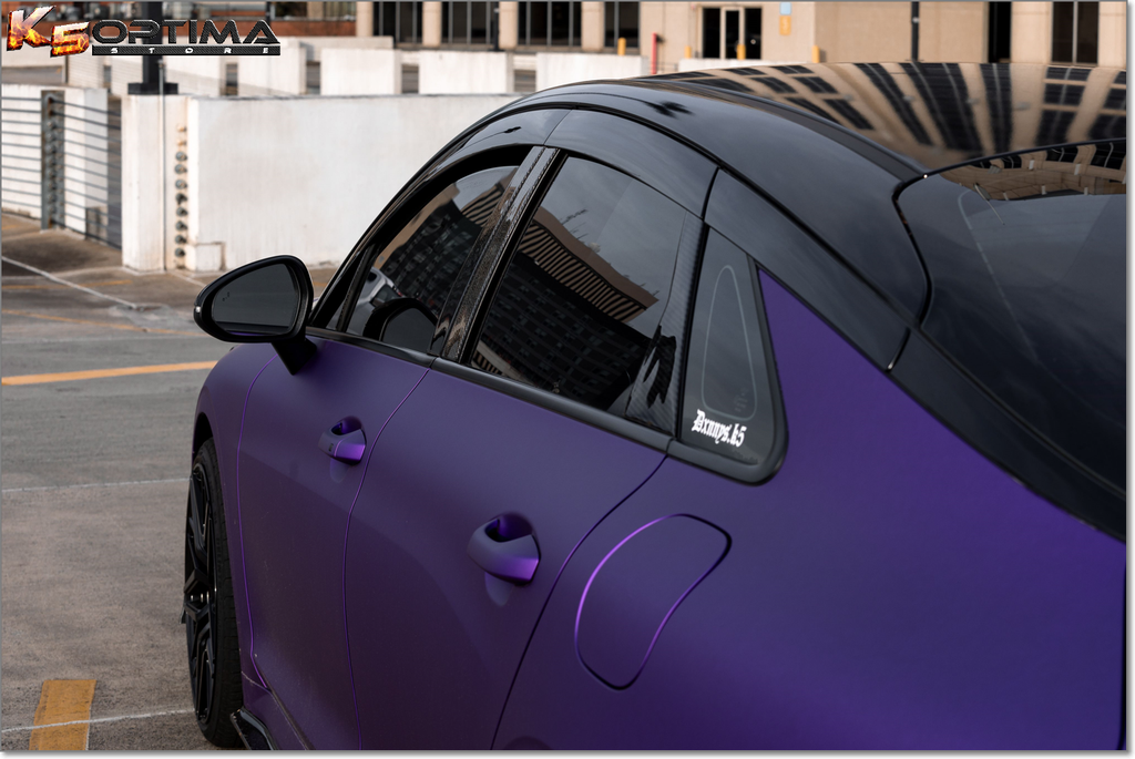 Smoked Acrylic Window Visors For 2016-2020 Kia Optima K5 – Mugen Style Rain Guards, 4pc