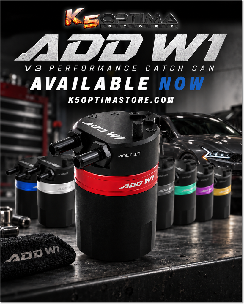 ADD W1 V3 - Baffled Oil Catch Can Kits – K5 Optima Store