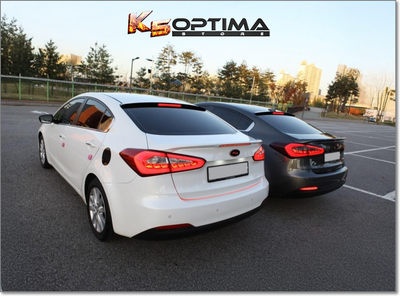 2014-2018 Kia Forte Sedan - Roof Spoiler