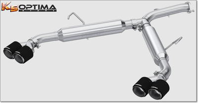 2022-2024 Kia Forte - MBRP Pro Series Axleback Exhaust System