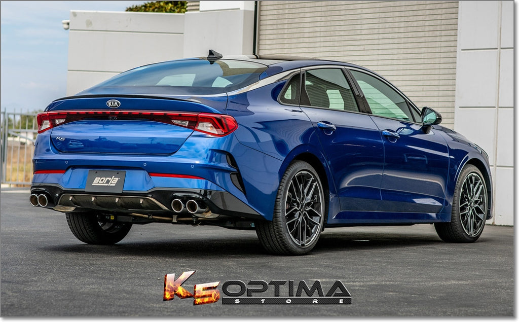 Exhaust Silver Tips Borla K5