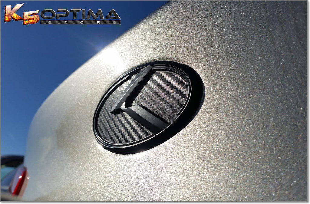 New Kia 3.0 K Logo Emblem Sets BLACK EDITION – K5 Optima Store
