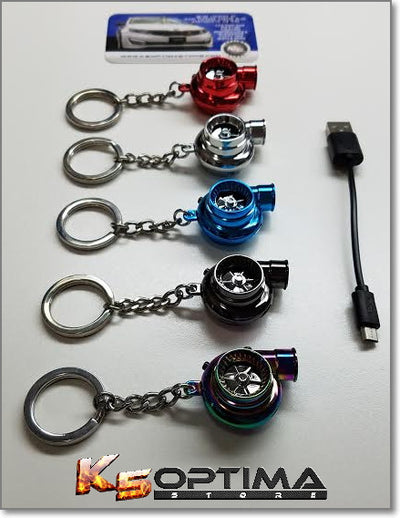 Custom Colored Turbo Keychains