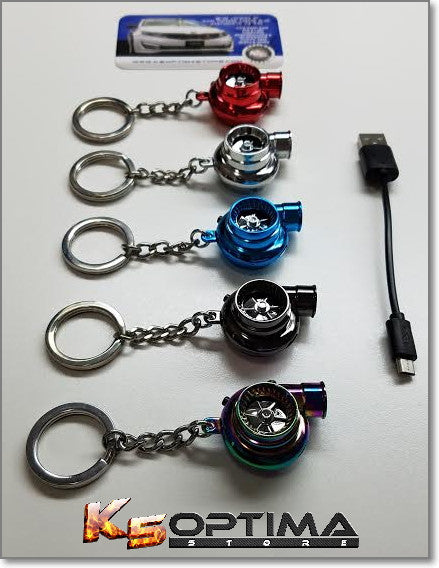 Custom Colored Turbo Keychains