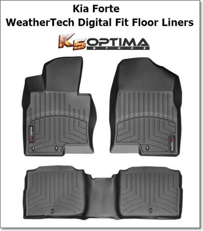 2010-2024 Kia Forte - WeatherTech Digital Fit Floor Liners