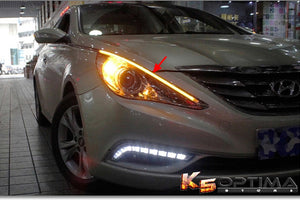 Hyundai Sonata headlights