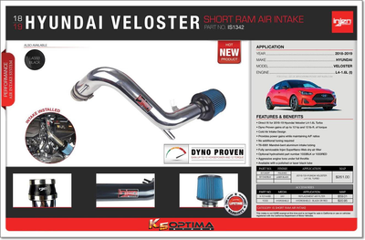 2018-2021 Hyundai Veloster 1.6T - Injen Intake