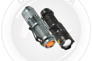 250 Lumen CREE LED Flashlight (Adjustable Focus Zoom)