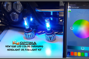 kia rgb demon eyes LED