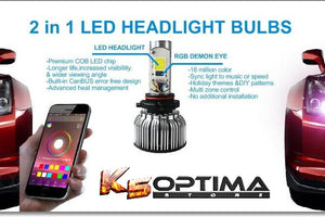 Kia Optima demon eyes