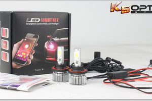 color changing headlights