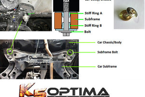 Kia Optima/Hyundai Sonata - Stiff Ring Chassis Collars