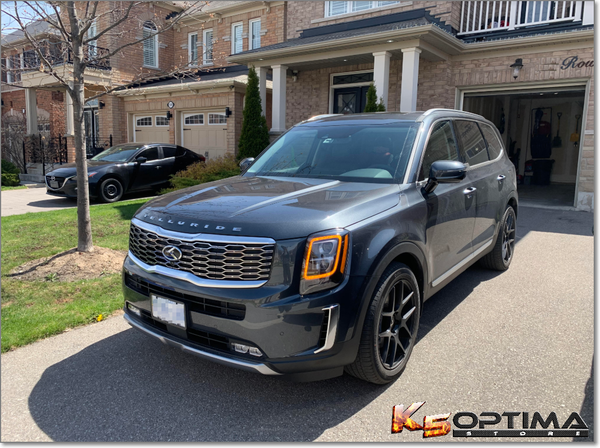 Kia Telluride - 3.0 K Logo Emblem Sets