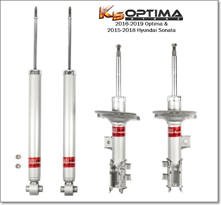 Kia Optima/K5/Hyundai Sonata - TruHart Sport Shocks/Struts Combo