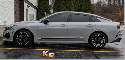 2021-2024 Kia K5 - 6pc Dark Tint Window Visors