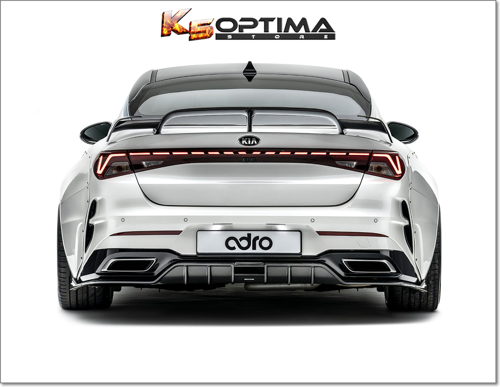 Kia K5 Carbon Fiber Wing Spoiler Adro V2