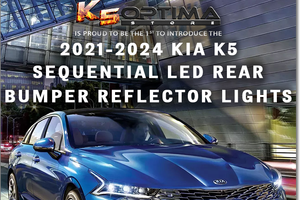 Kia K5 Sequential Bumper Lights