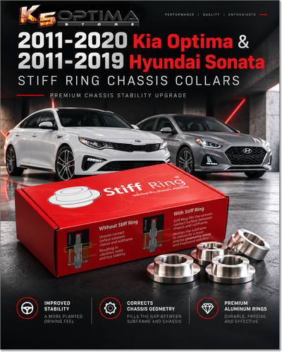 Kia Optima/Hyundai Sonata - Stiff Ring Chassis Collars