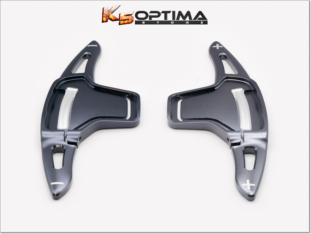 Kia Optima 2016-2020 Paddle Shifter Extensions Black