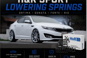 K5OS H&R lowering springs for Korean Vehicles