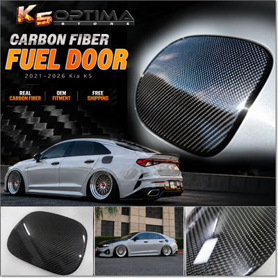 2021-2026 Kia K5 - Carbon Fiber Fuel Door