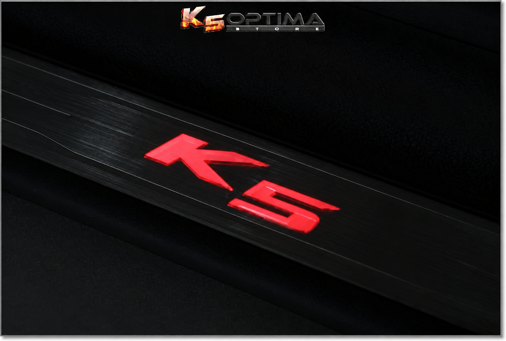 K5 Optima LED Door Scuff Plates