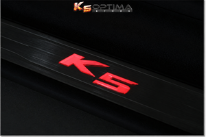 K5 Optima LED Door Scuff Plates