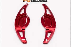 Kia Optima 2011-2013 Paddle Shifter Extensions Red