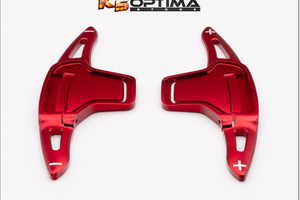 Kia Optima 2014-2015 Paddle Shifter Extensions Red