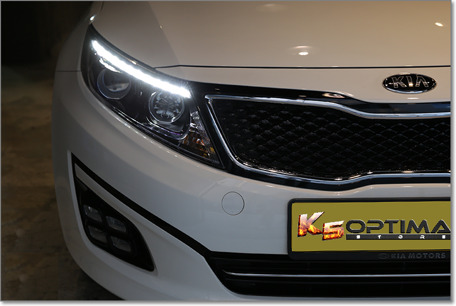 2014 Kia optima headlights