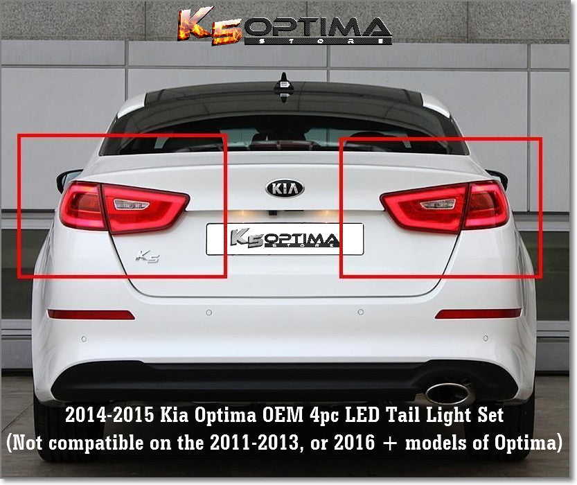 2015 kia optima led tail lights