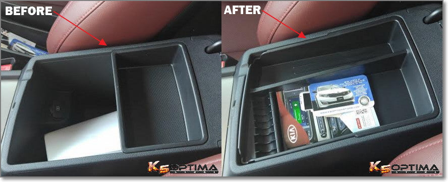 2016 Kia optima center console tray