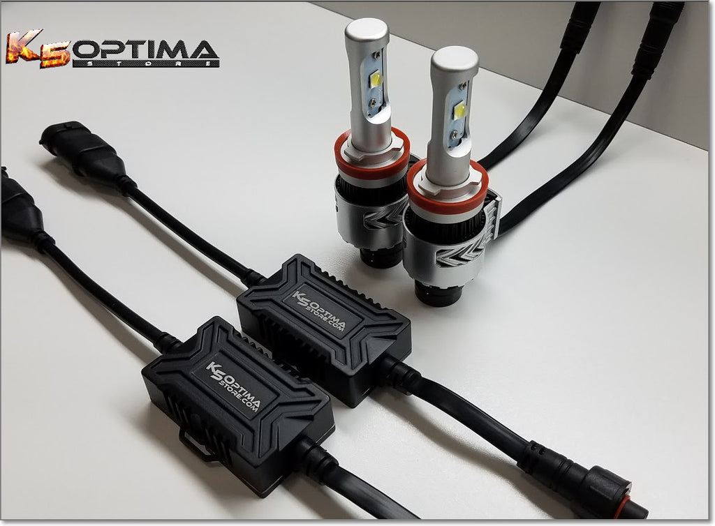 6000 lumen LED headlight kit