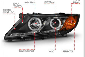 Anzo RX Halo Kia Headlight