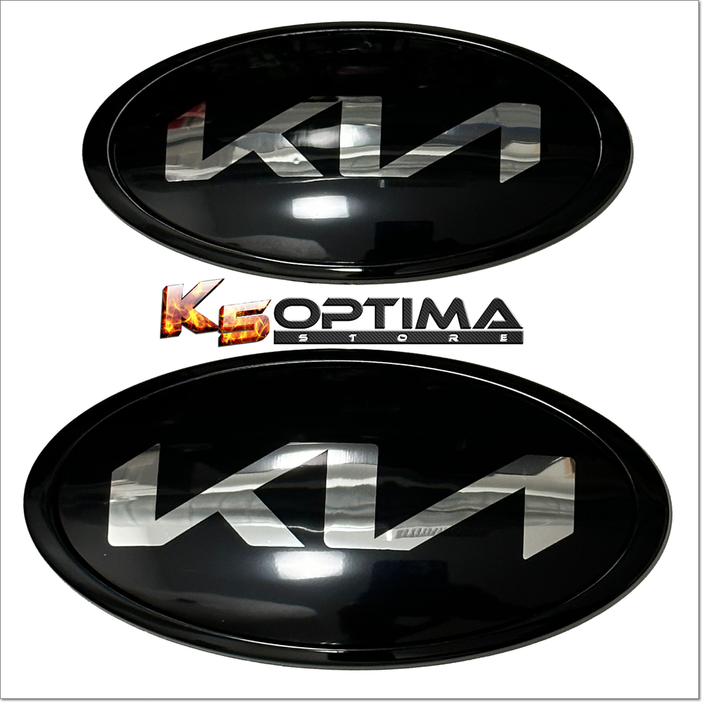 All-New Kia Logo Steering Wheel Emblem - Shark Racing