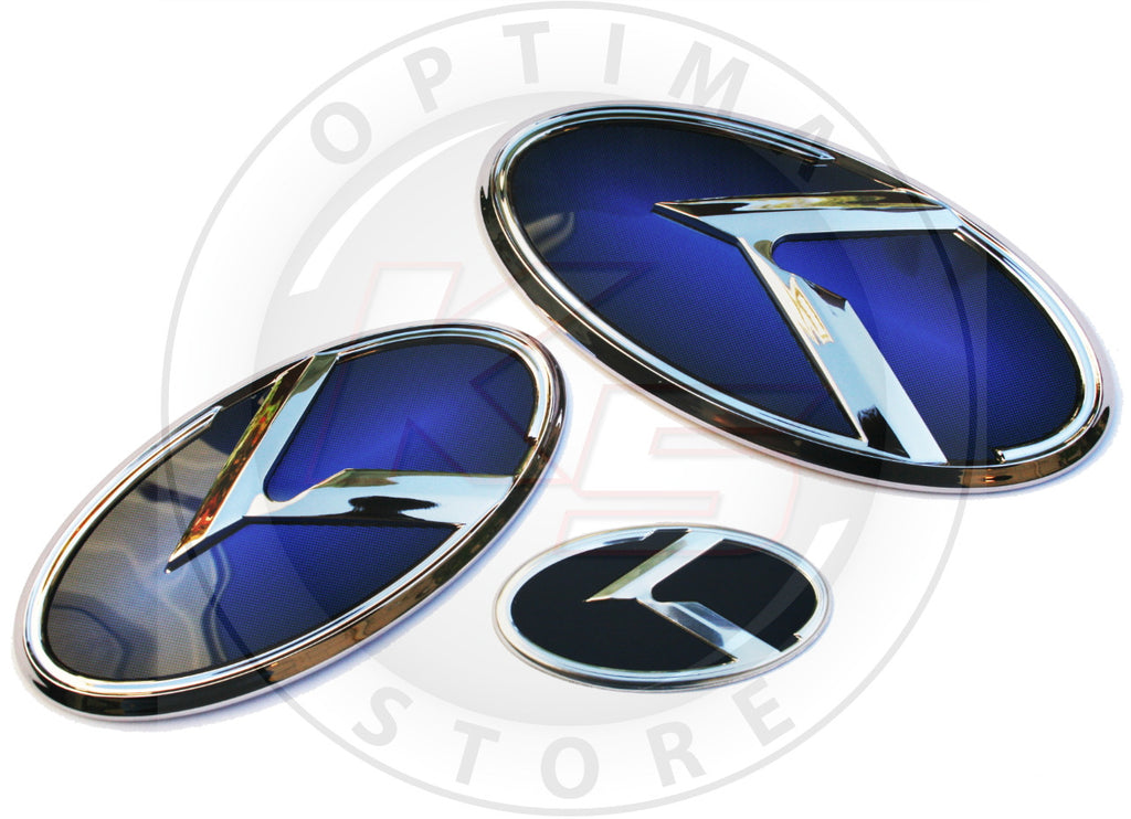 Blue Kia logos