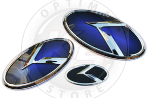 Blue Kia logos