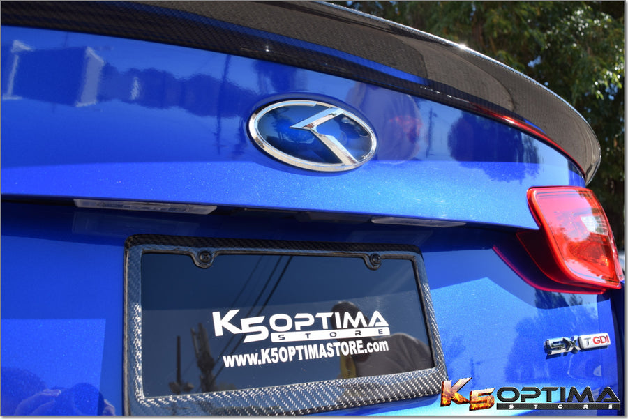 Genuine Carbon Fiber License Plate Frame | Camisasca Automotive Online Store