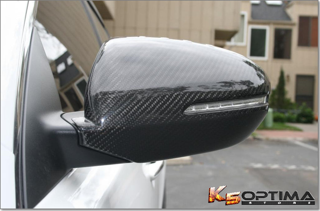 Carbon Fiber Mirror Covers
