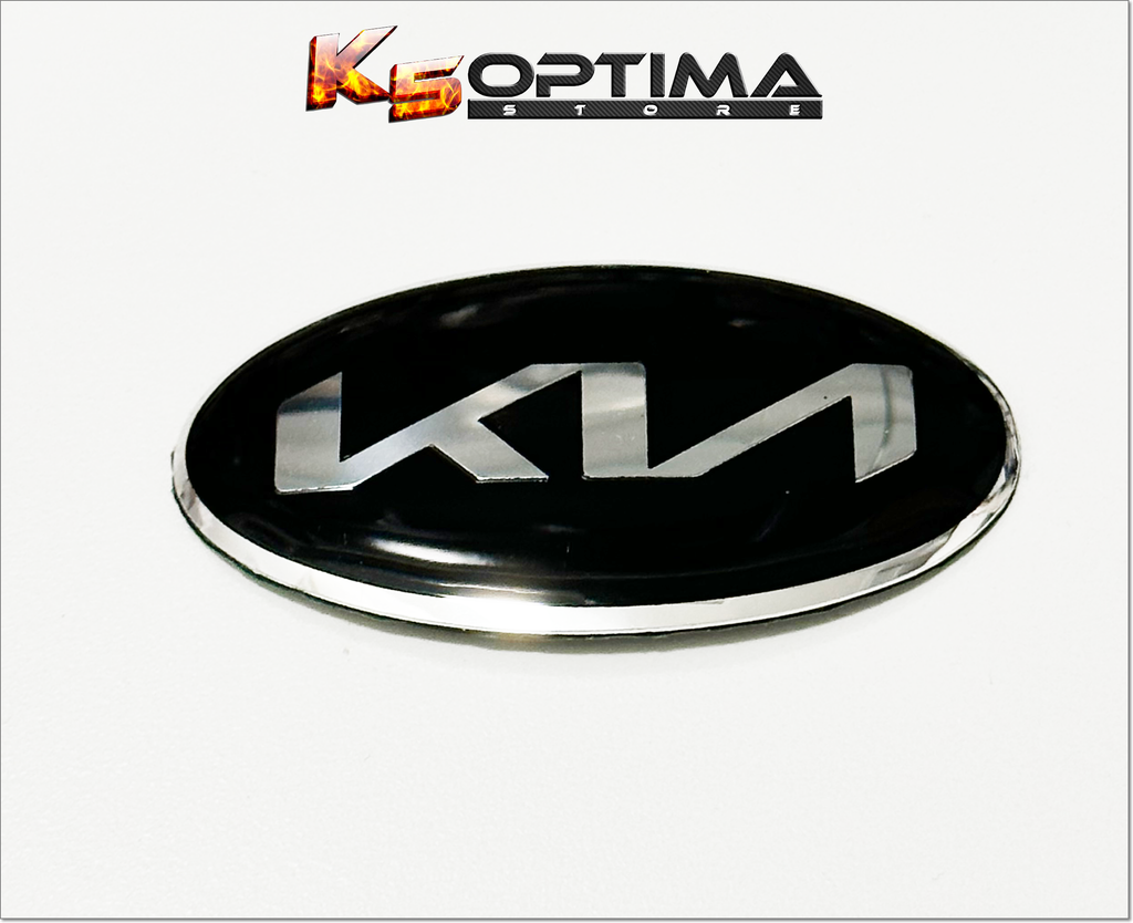 All-New Kia Logo Steering Wheel Emblem - Shark Racing