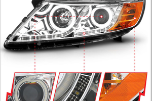 2011-2013 Kia Optima - Anzo Projector Headlights