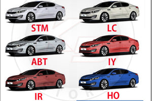 Kia Optima Paint codes