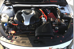 kia optima engine bay