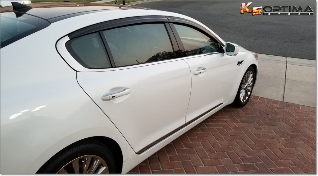 K900 window deflectors