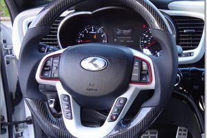 Hyundai carbon fiber steering wheel