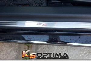 Illuminated scuff plates kia k5 deals