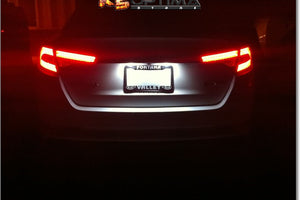 Kia optima license plate leds