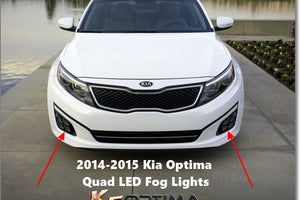 optima oem quad led fogs