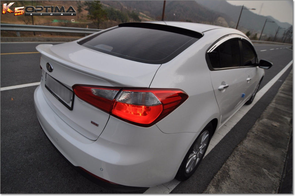 Kia Forte trunk lip spoiler