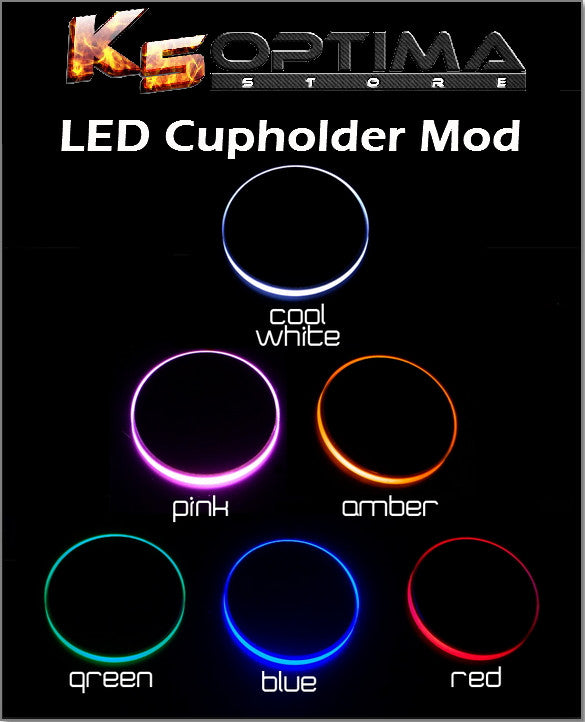 Kia & Hyundai - LED Cupholder Lights